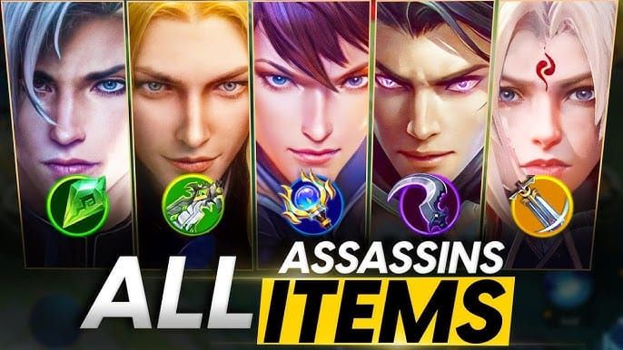 Рекомендуемое снаряжение для талантов эмблемы Убийцы в Mobile Legends Bang Bang