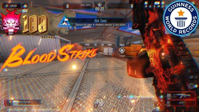 Скриншот игрового процесса Blood Strike в режиме Hot Zone