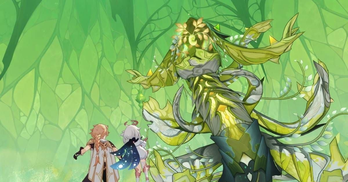 Genshin Impact weekly boss selection showing Scaramouche and Страж оазиса Апеп