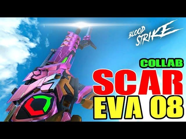 Скин оружия Blood Strike SCAR-EVA-08