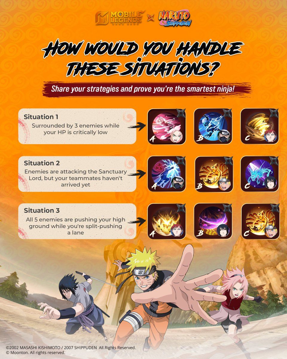 MLBB x NARUTO "Night of Allied Shinobi Forces" Ignites with Free Rewards, Clan Wars, and Legendary Skins