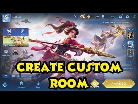 Honor of Kings guide to 1v1 custom match setup for relationship point farming