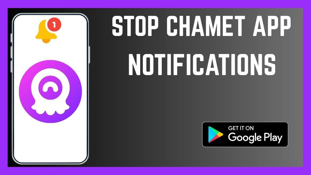 Chamet mobile app displaying official promotional notification with bonus diamond offer