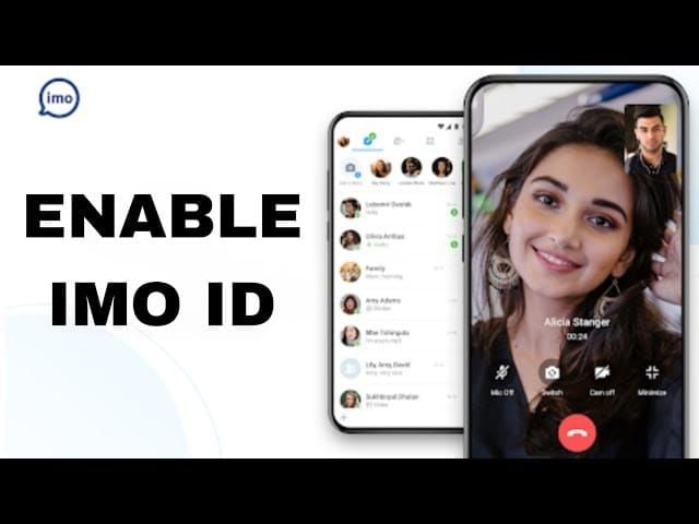 Скриншот мобильного приложения IMO, показывающий расположение ID пользователя в настройках профиля
