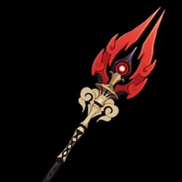 Staff of Homa 5-star polearm weapon in Genshin Impact
