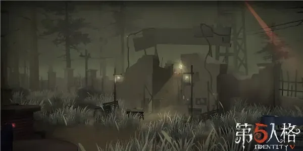 Карта Identity V Оружейный завод, центральное здание фабрики с местами для перепрыгивания через окна