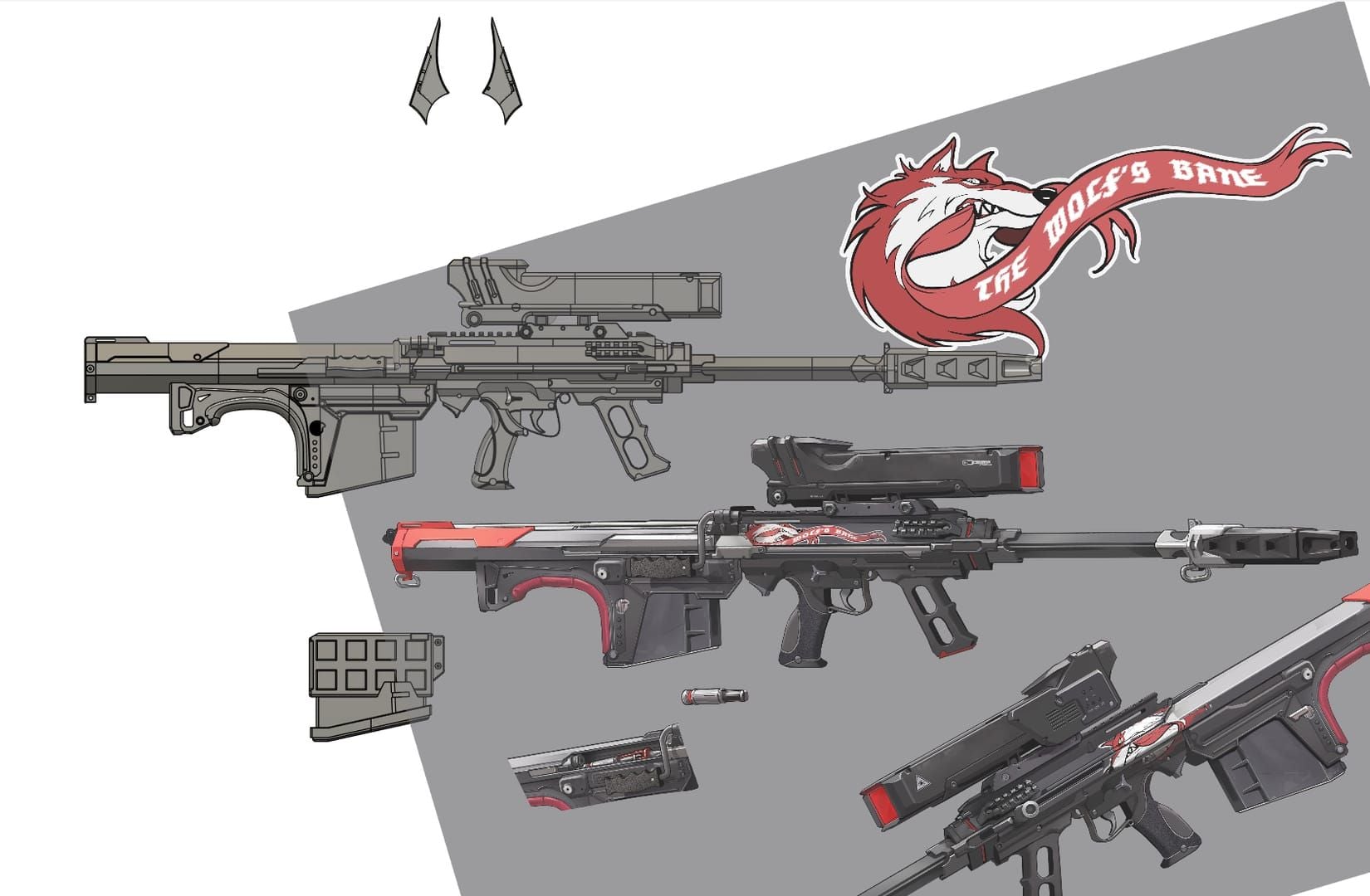 Goddess of Victory NIKKE Red Hood Wolfsbane Transformed Tactical Rifle equipment screenshot
