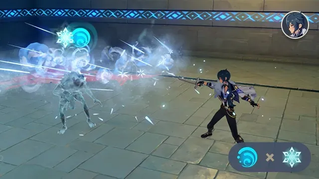 Guide to Freeze reaction in Genshin Impact with Ganyu's abilities