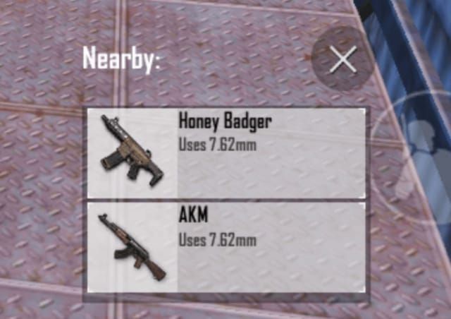 Сравнительная таблица DPS и TTK PUBG Mobile Honeybadger против Vector