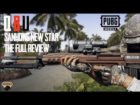 PUBG Mobile QBU 200-500m range test screenshot