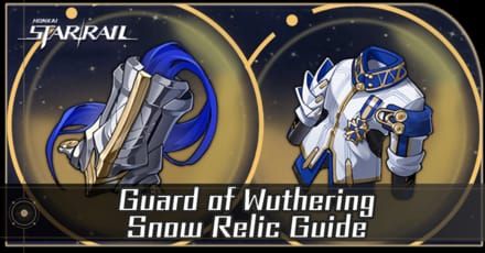 Honkai Star Rail Fire Trailblazer Guard of Wuthering Snow 4pc relic build