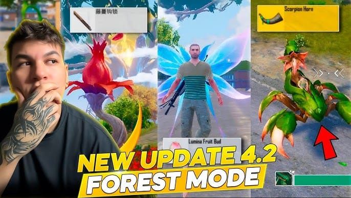 PUBG Mobile Scorpion Horn mount equipment in Frosty Funland expansion