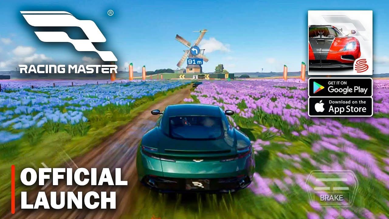 Экран профиля игрока в Racing Master с отображением числового User ID и выбором сервера SEA
