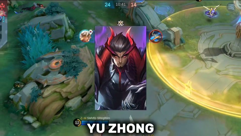 Гайд для новичков Mobile Legends: EXP-лайнер Ю Чжун