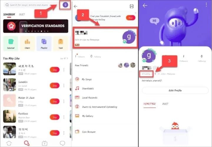 Интерфейс ежедневного бонуса за вход в WeSing, показывающий награду в 15 Kcoin и серию