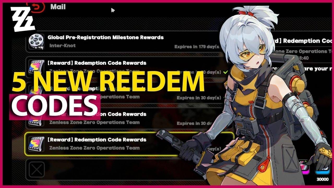 Zenless Zone Zero redemption code interface for claiming Polychrome gifts