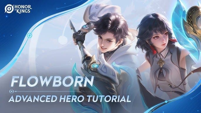 Flowborn champion from Honor of Kings showing customizable abilities and Flow energy system