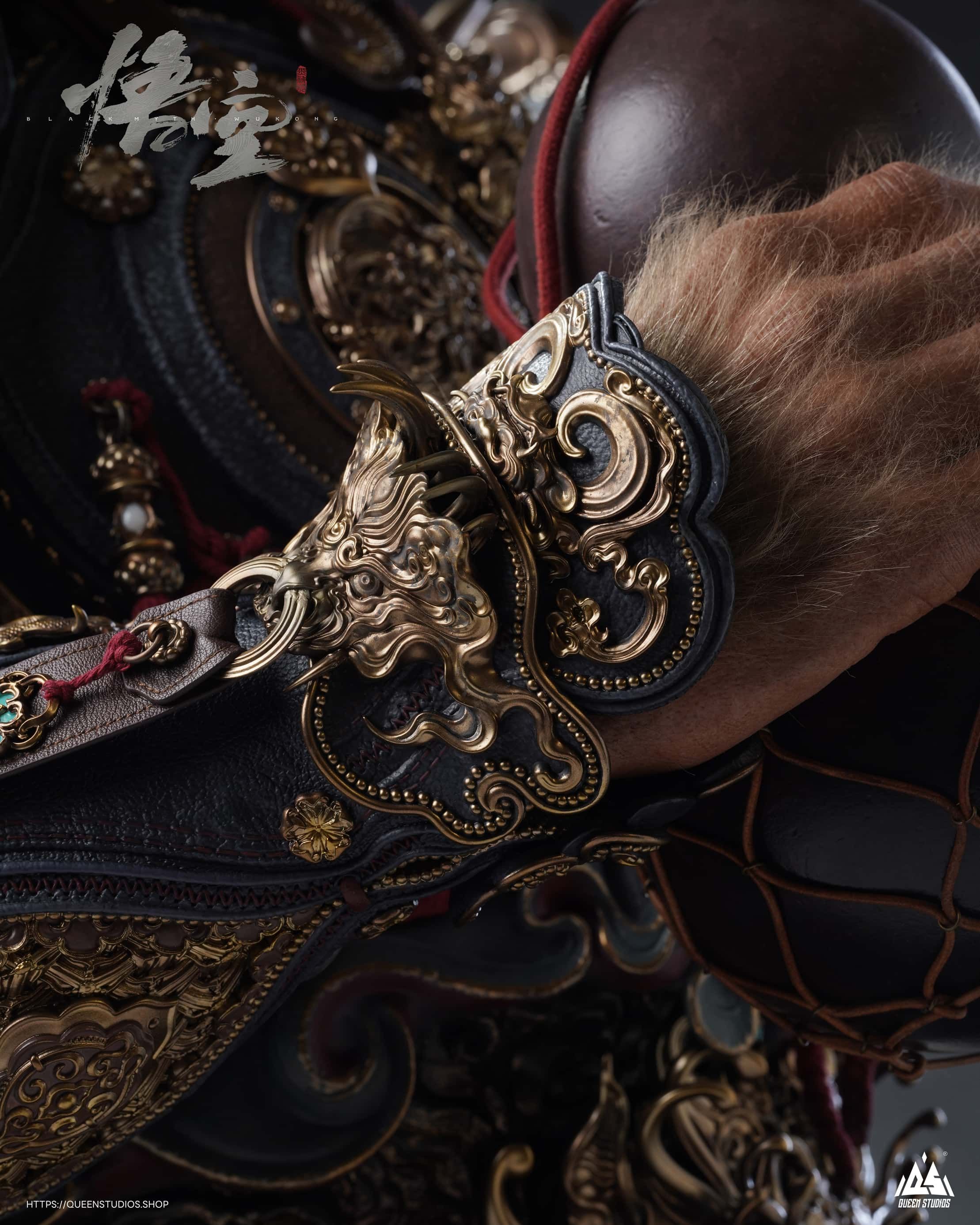 QueenStudios collaborates with Youke to launch "Black Myth: Wukong" Destiny Man 1/1 bust statue