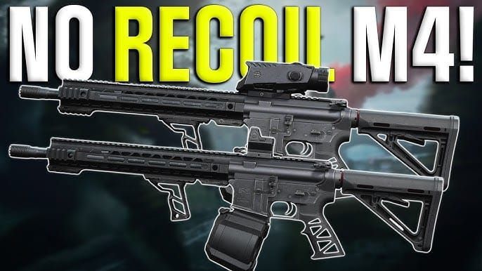 Вид снаряжения штурмовой винтовки M4A1 в Arena Breakout
