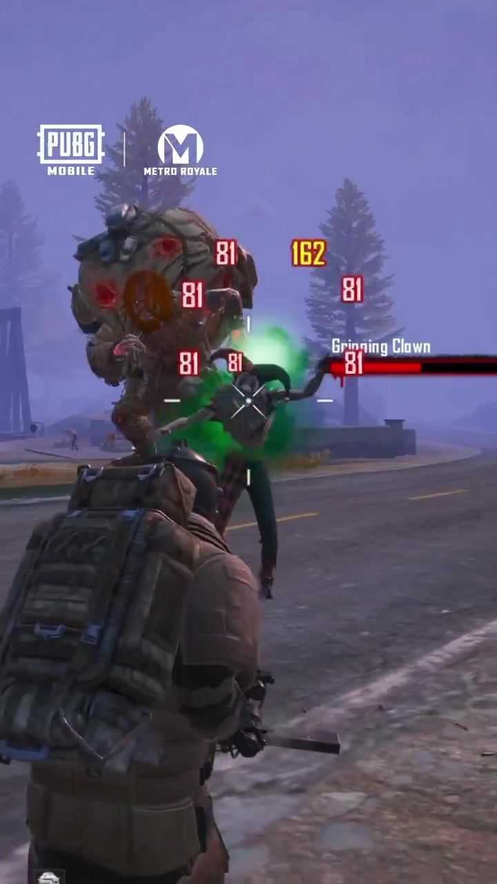 Metro Royale PvE combat against a mutated enemy in PUBG Mobile 4.7 Beta 3