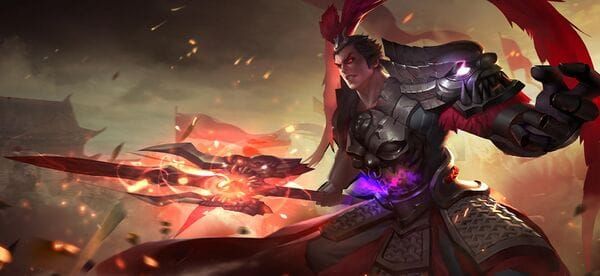 Облик Лу Бу «Убийца драконов» из Honor of Kings