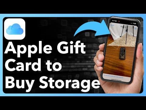 Таблица цен на тарифы iCloud+ с подарочной картой Apple