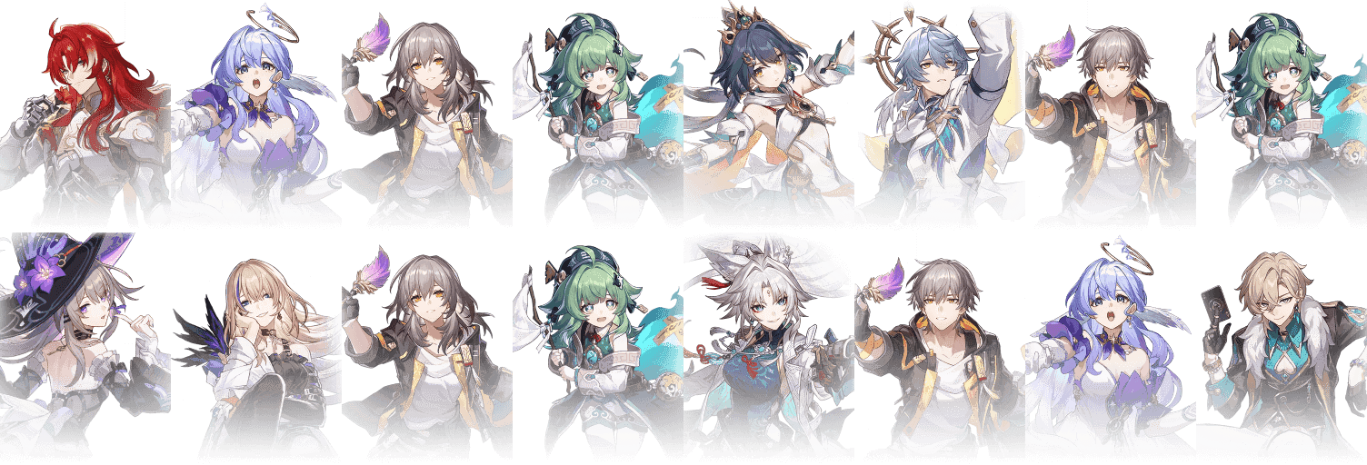Honkai: Star Rail Remembrance Dream Team: Castorice, Evernight, Cyrene, Hyacine