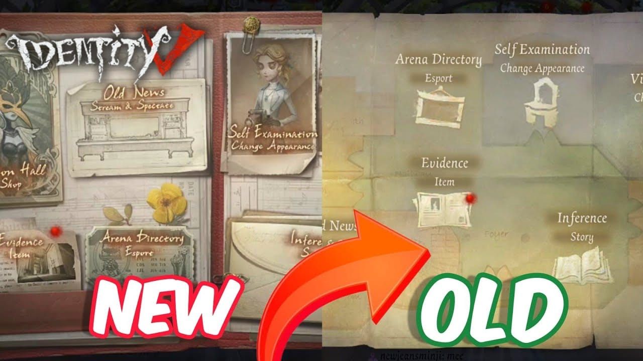 Интерфейс магазина Identity V