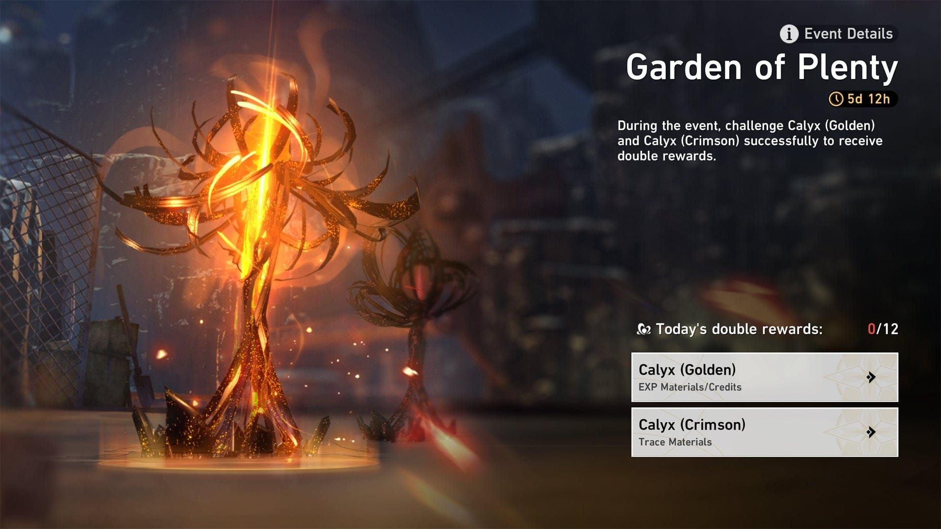 HSR Garden of Plenty Dec 2025: Complete Material Guide