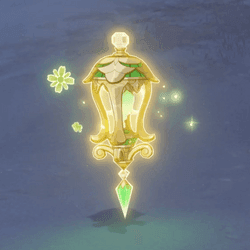 Emilie's Lumidouce Case turret deployed on battlefield in Genshin Impact