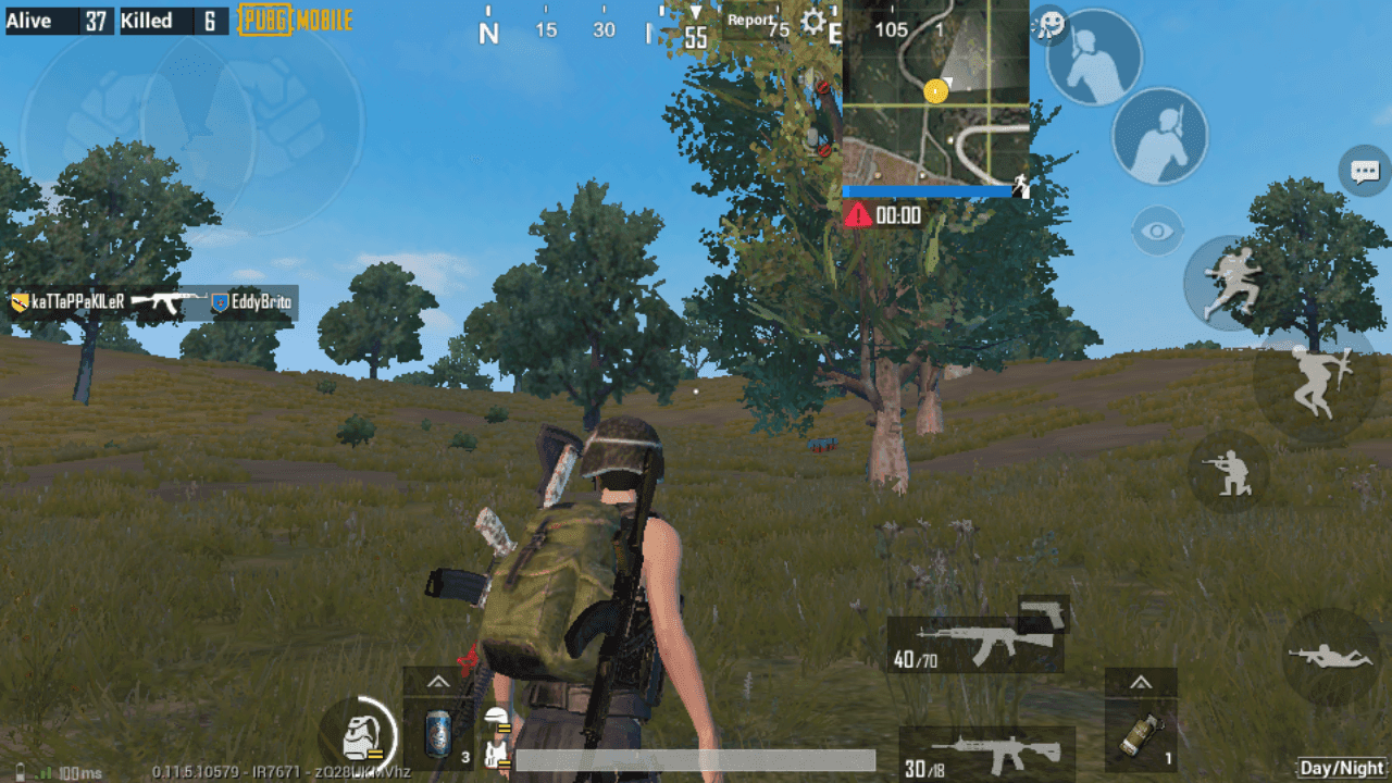 PUBG Mobile running smoothly on Redmi Note 13 Pro with high frame rate