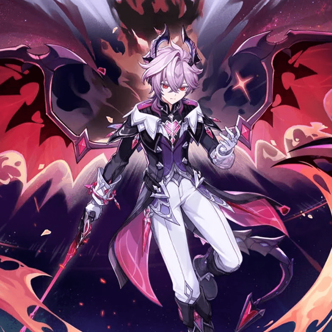 Genshin Impact Durin character in Light or Dark mode
