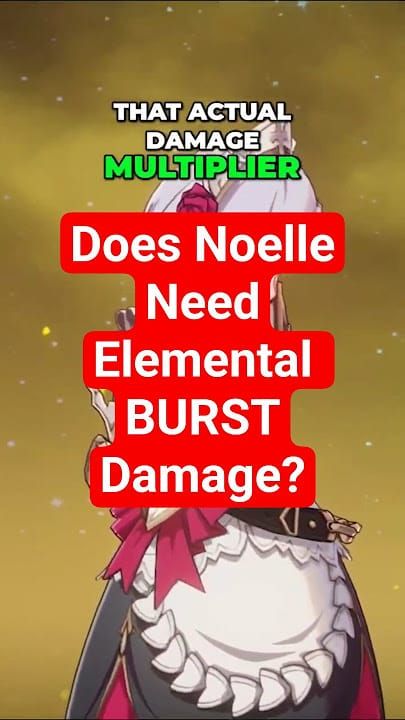 Noelle using Sweeping Time burst ability with high damage numbers displayed