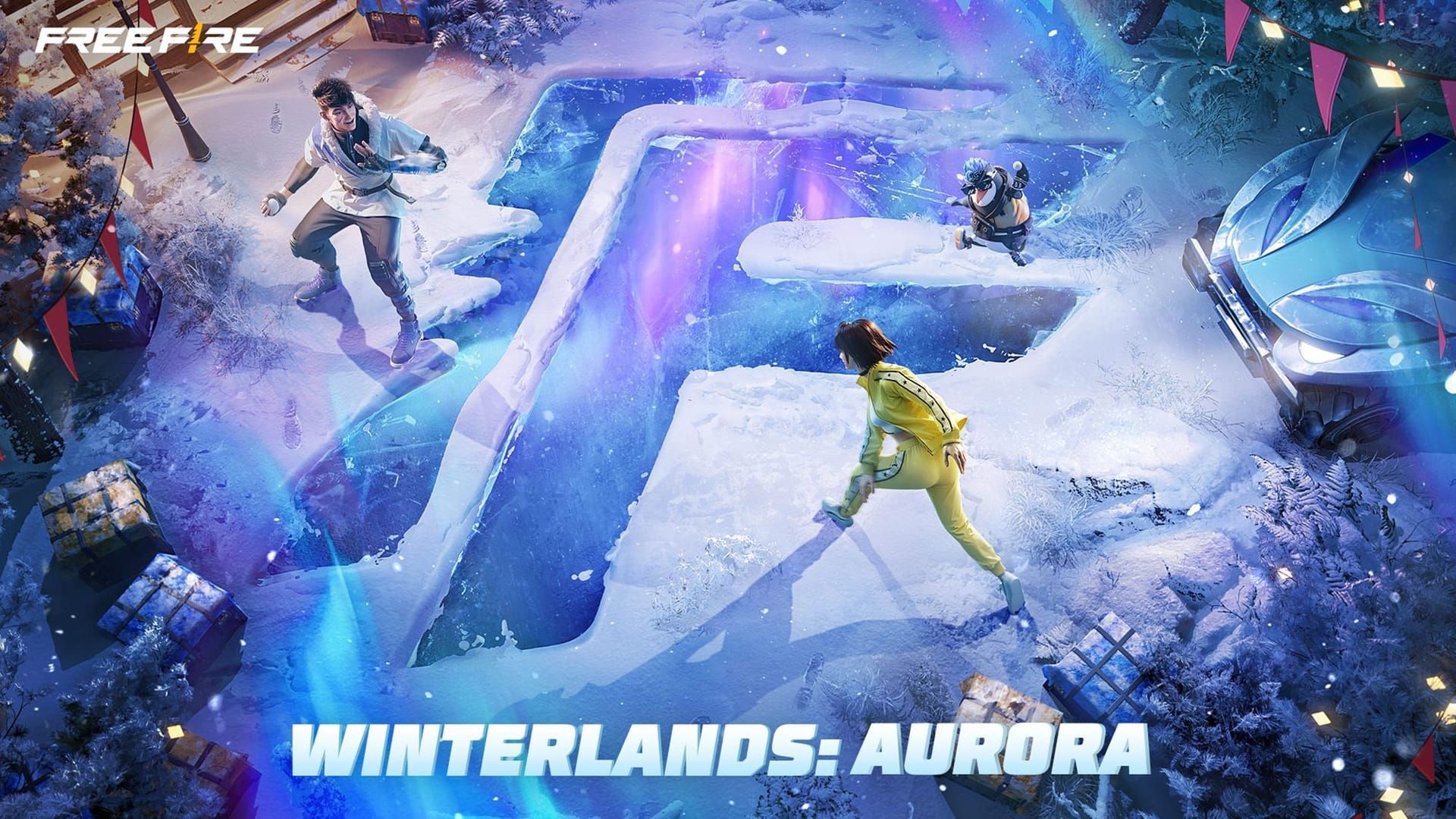 Сравнение наборов Free Fire Arctic Blue и Winterlands