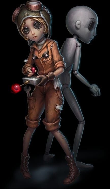 Identity V Mechanic Tracy Reznik character artwork default skin