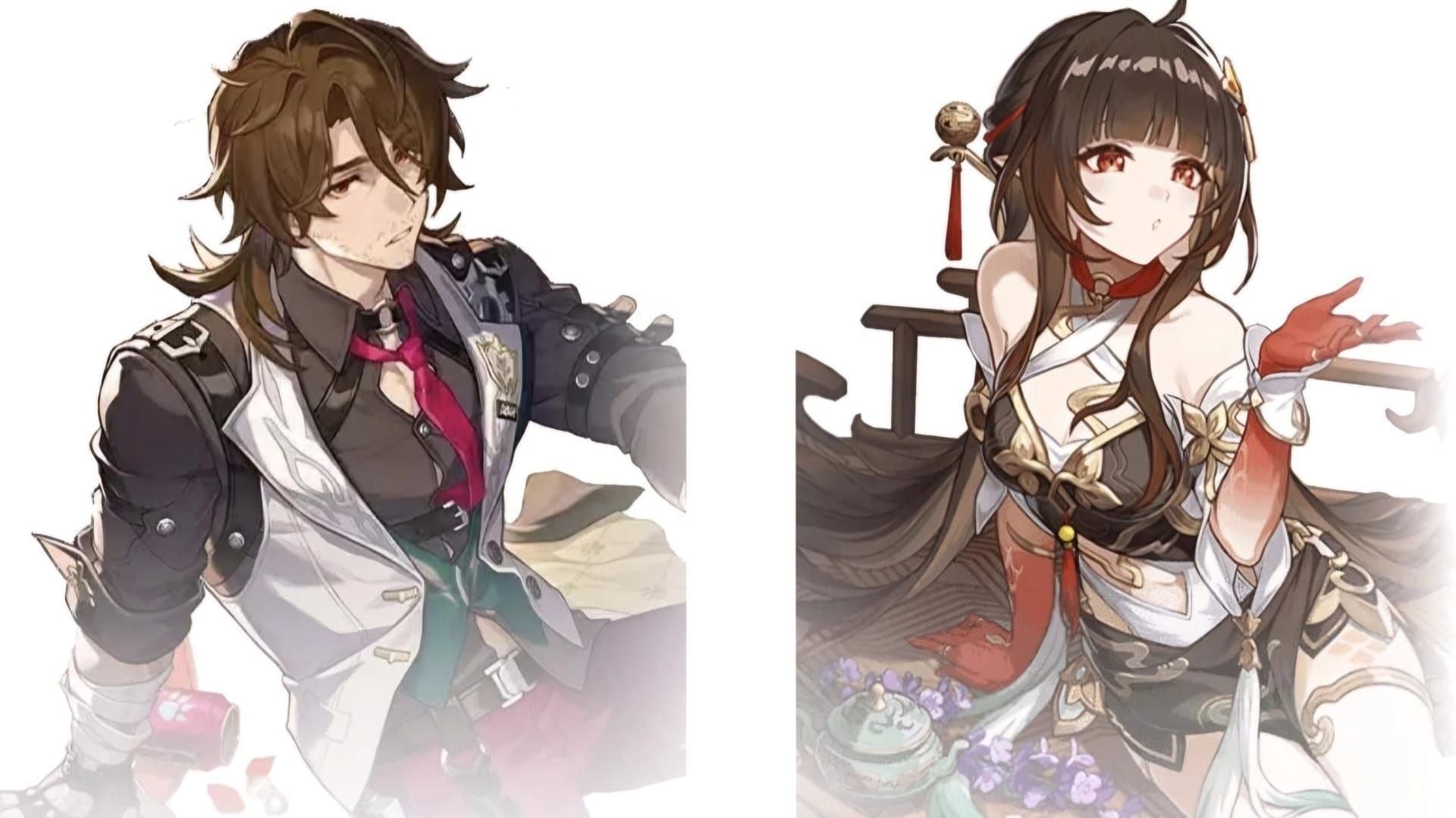 Honkai Star Rail Gallagher vs Lingsha healing comparison chart