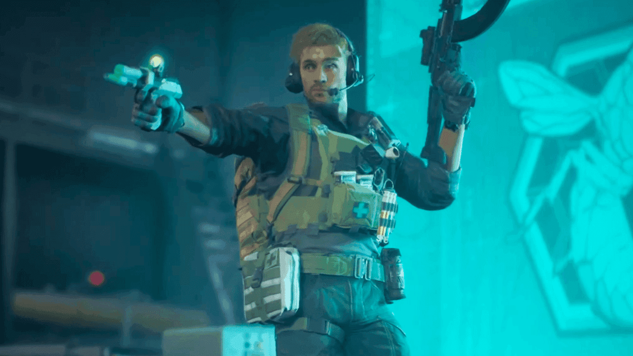 Оперативник поддержки Стингер из Delta Force Hawk Ops с лечебным снаряжением