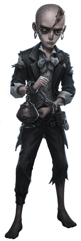 Identity V Escapologist character Efron Weisz showcasing evasion mechanics