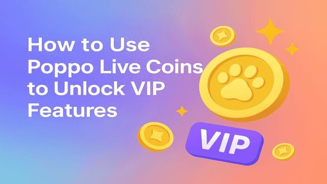 Сравнение значков и функций Super VIP и обычного VIP в Poppo Live