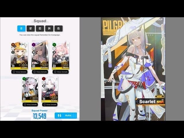 Goddess of Victory NIKKE ratio 25 core team Scarlet Black Shadow Tia Naga Liter