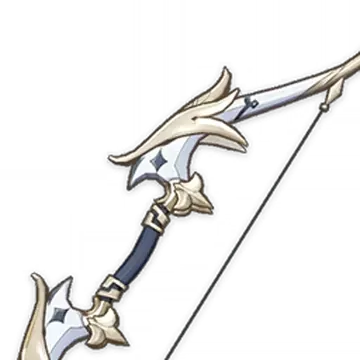 Genshin Impact Favonius Warbow weapon stats and passive ability for Jahoda build