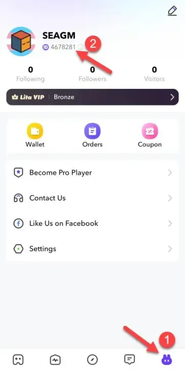 How to recharge Lita Coin
