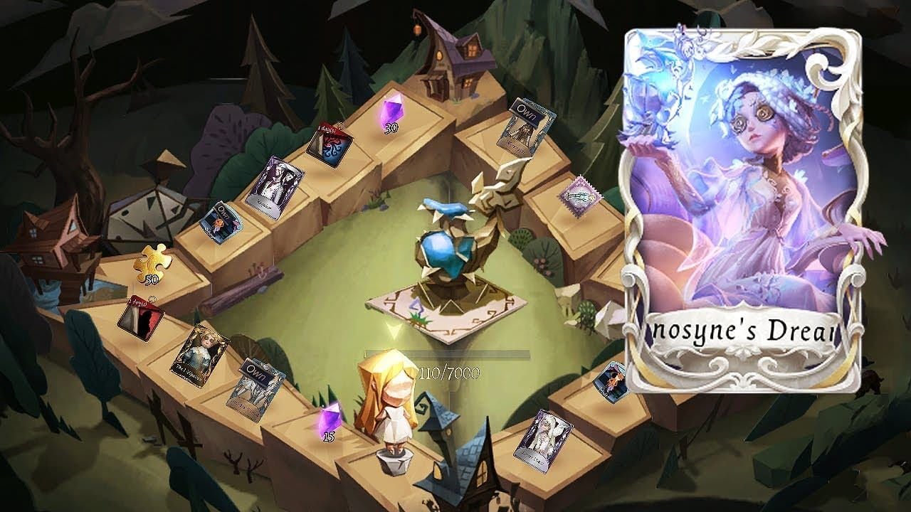Identity V Penrose Maze map for Sealing Wax farming guide