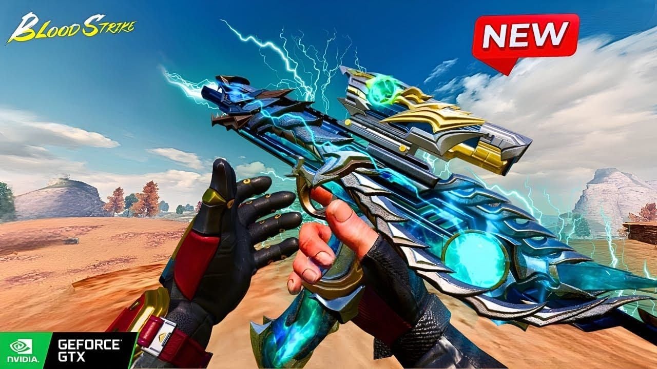 Скин на оружие Ultra MP7 для Blood Strike с фестиваля «200 млн» (событие Street Party)