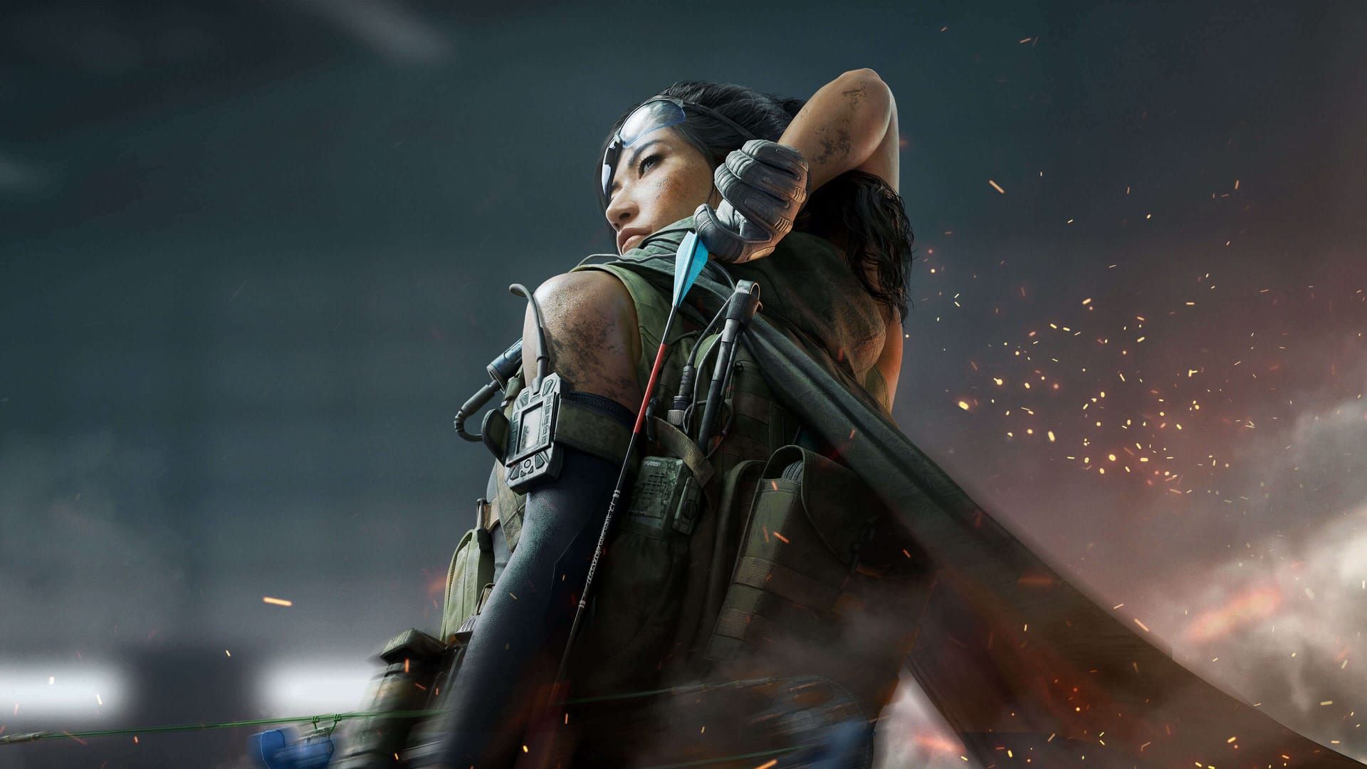 Delta Force operator selection showing Luna, Stinger, Shepherd, and D-Wolf characters