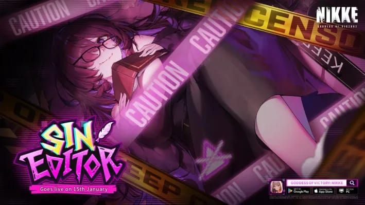 Официальный арт Лейбл, SSR Защитника из Elysion в Goddess of Victory: NIKKE