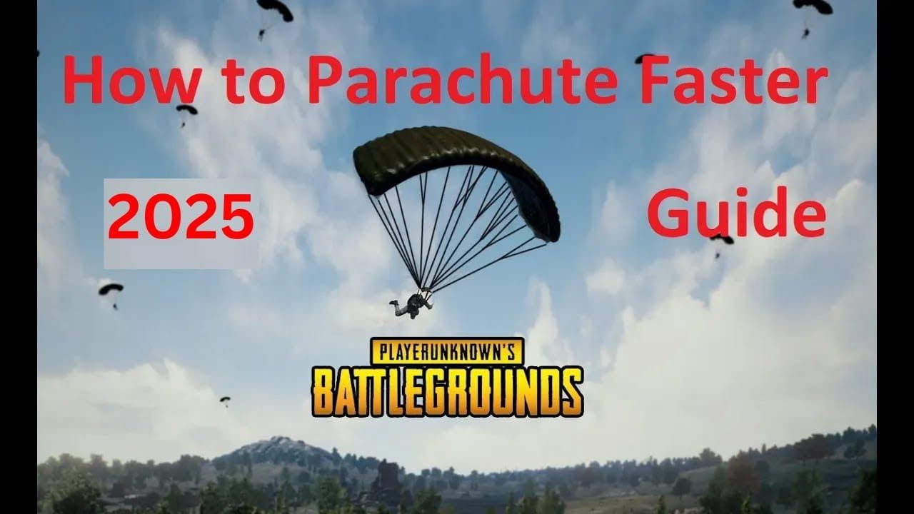 PUBG Mobile advanced parachute deployment guide for Sacred Tree 800m 45-degree drop
