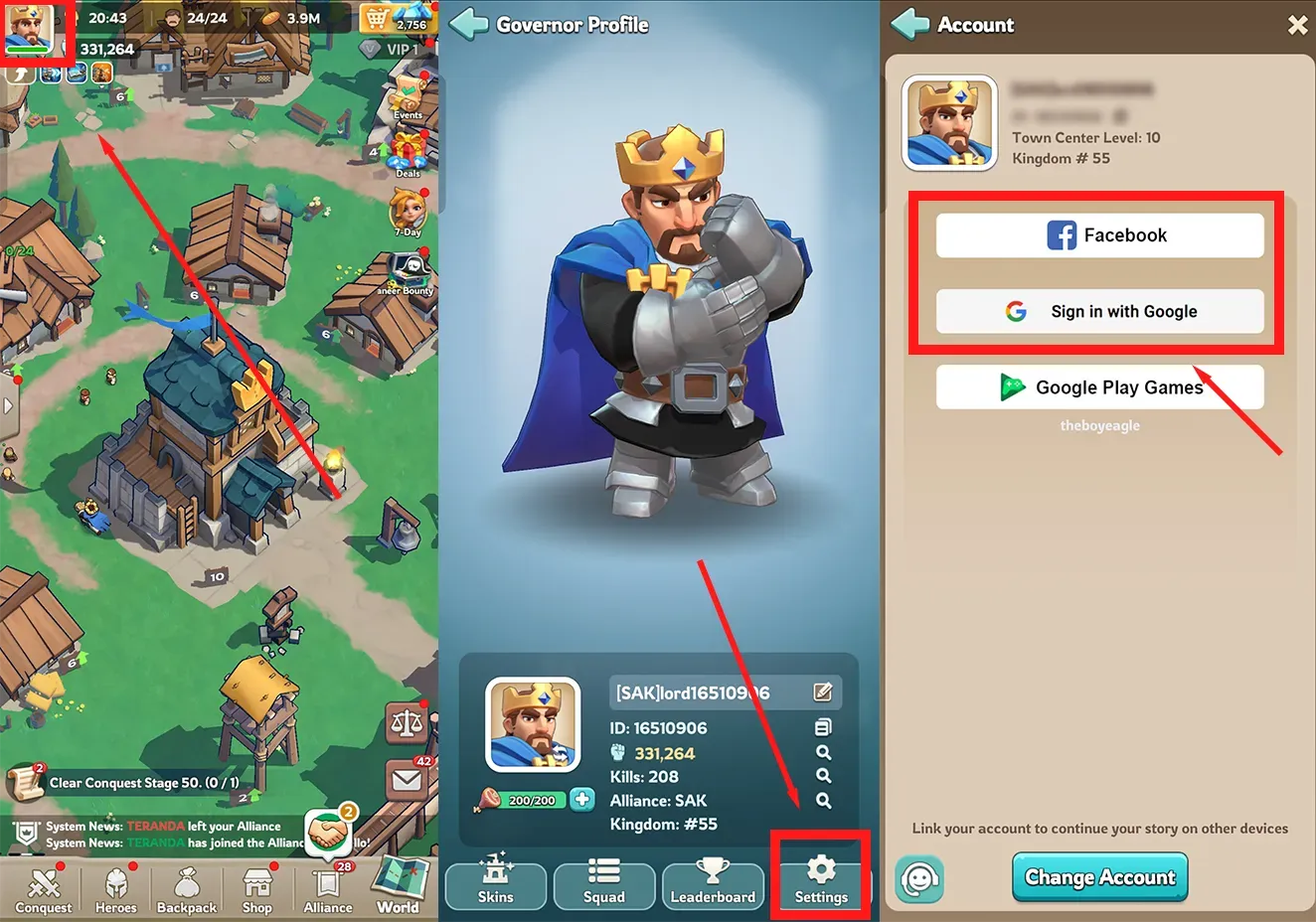 How to recharge Kingshot