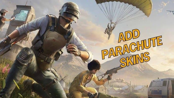 Дизайн скина парашюта «Идеальная ДНК» PUBG Mobile A15 Royale Pass