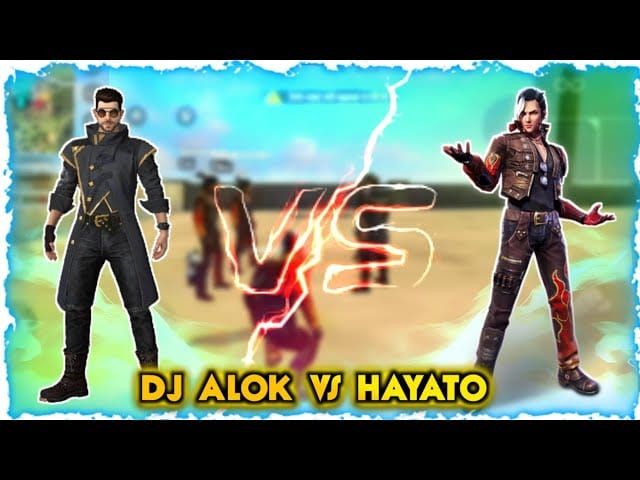 Free Fire aggressive combo characters Alok Hayato Kelly Moco